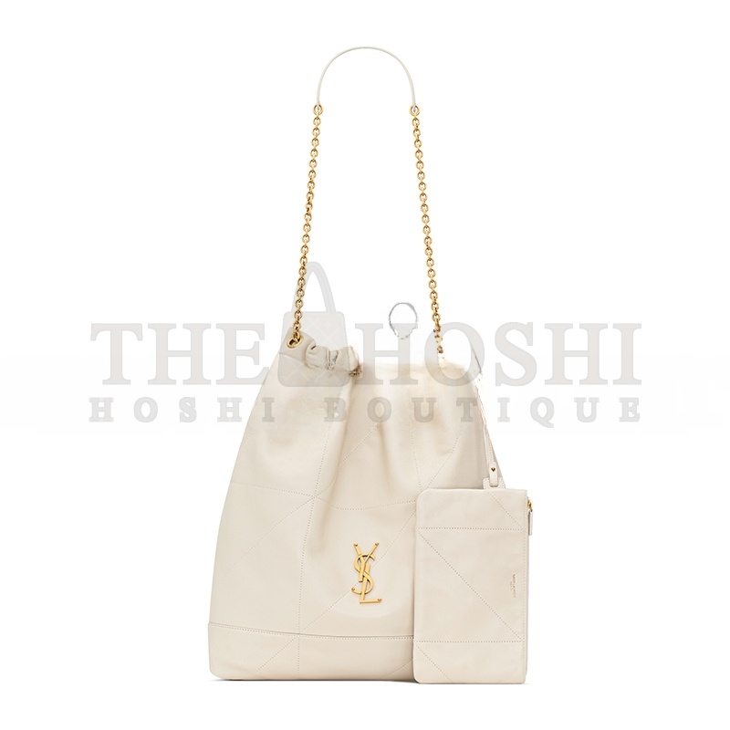 Y51 JAMIE LARGE POCHON IN LAMBSKIN 828350AAB329207 (34*41*5cm) Master Quality